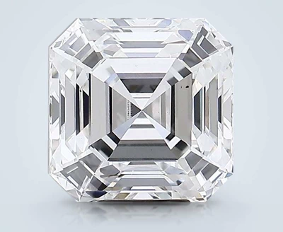 8.00ct E VS2 Rare Carat Ideal Cut Asscher Lab Grown Diamond
