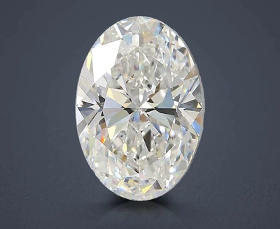 2.58ct E VVS2 Rare Carat Ideal Cut Oval Lab Grown Diamond