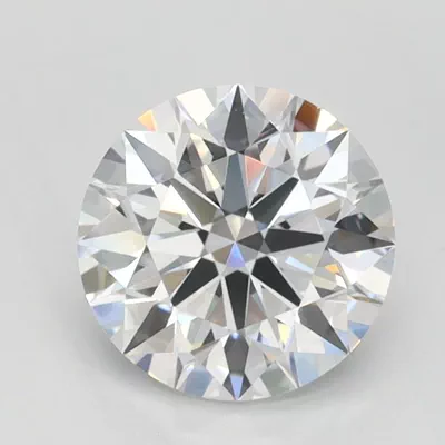 1.06ct D FL Rare Carat Ideal Cut Round Lab Grown Diamond