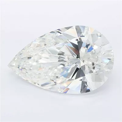 12.09ct F VVS2 Rare Carat Ideal Cut Pear Lab Grown Diamond