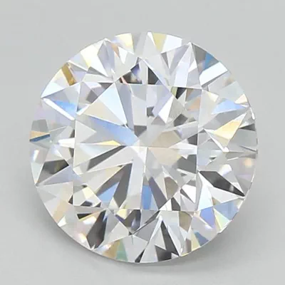 2.73ct E VVS2 Rare Carat Ideal Cut Round Lab Grown Diamond