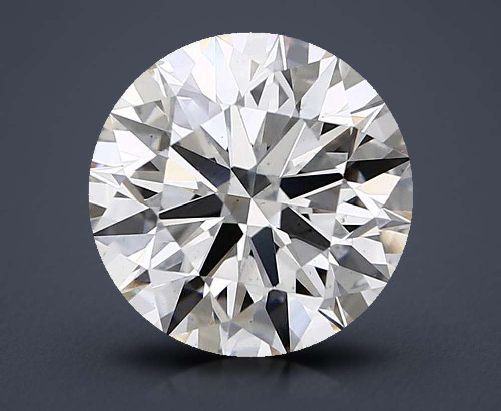 4.27ct H VS2 Rare Carat Ideal Cut Round Lab Grown Diamond