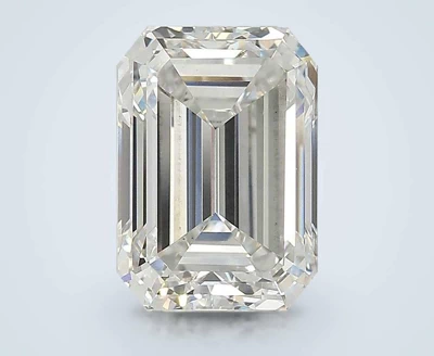 3.74ct G VS2 Very Good Cut Emerald Lab Grown Diamond