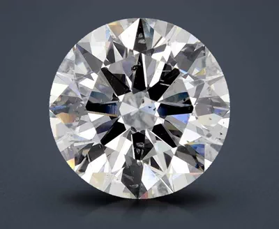 3.05ct F SI2 Rare Carat Ideal Cut Round Diamond