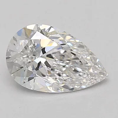 0.99ct E VS2 Rare Carat Ideal Cut Pear Lab Grown Diamond