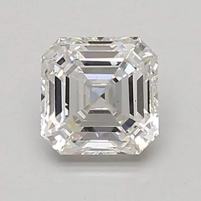 1.10ct E VS2 Rare Carat Ideal Cut Asscher Lab Grown Diamond