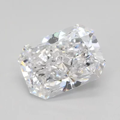 1.56ct D VS1 Rare Carat Ideal Cut Radiant Lab Grown Diamond