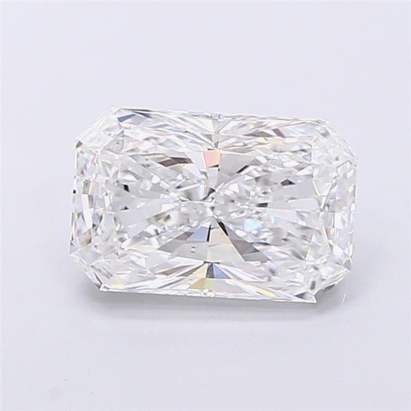 3.04ct D VS1 Very Good Cut Radiant Lab Grown Diamond