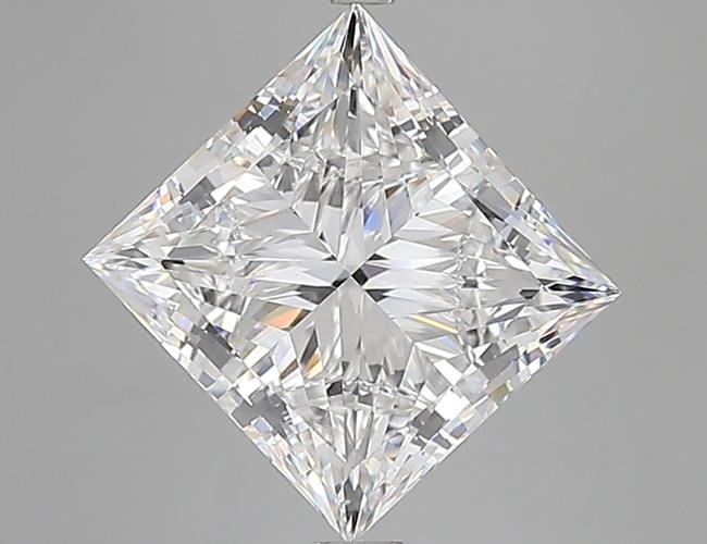 10.00ct E VS1 Very Good Cut Princess Lab Grown Diamond
