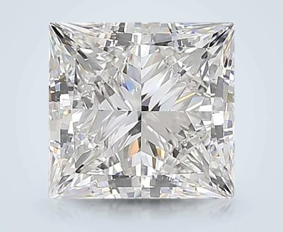 10.00ct E VS1 Very Good Cut Princess Lab Grown Diamond