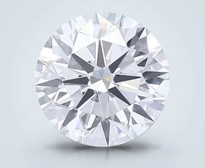5.02ct E VS1 Rare Carat Ideal Cut Round Lab Grown Diamond