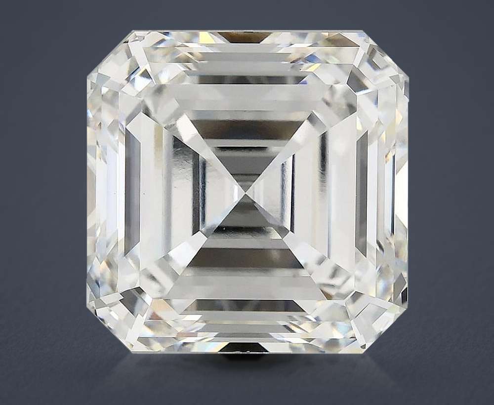 11.01ct E VVS2 Excellent Cut Asscher Lab Grown Diamond
