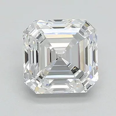 0.99ct D VS1 Rare Carat Ideal Cut Asscher Lab Grown Diamond