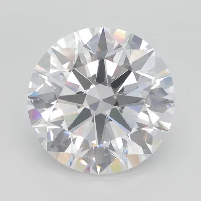 6.69ct D VVS1 Rare Carat Ideal Cut Round Lab Grown Diamond