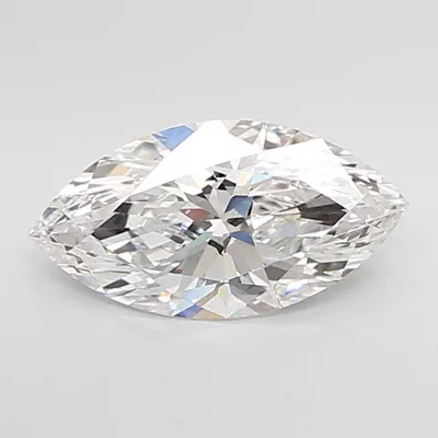 3.08ct F VVS2 Rare Carat Ideal Cut Marquise Lab Grown Diamond