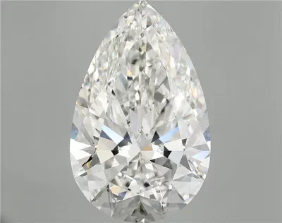 12.54ct G VVS2 Rare Carat Ideal Cut Pear Lab Grown Diamond