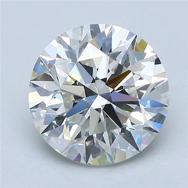 2.70ct H VVS2 Excellent Cut Round Diamond
