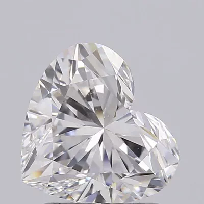 1.46ct E VS1 Rare Carat Ideal Cut Heart Lab Grown Diamond