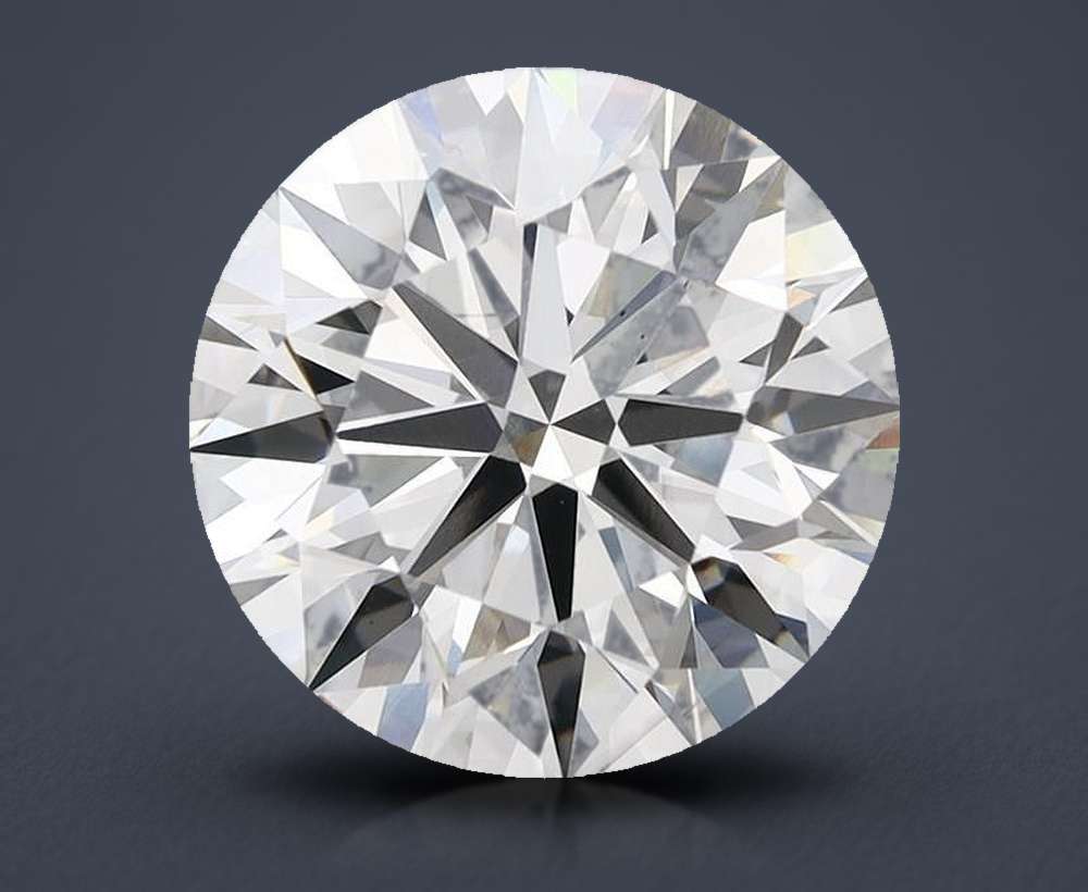 6.13ct H VS1 Rare Carat Ideal Cut Round Lab Grown Diamond