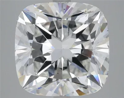 6.24ct G VS2 Rare Carat Ideal Cut Cushion Lab Grown Diamond