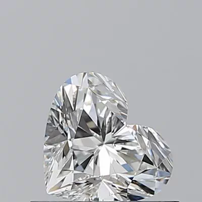 0.56ct H VS2 Rare Carat Ideal Cut Heart Diamond