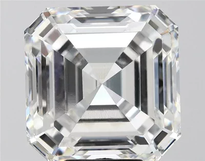 10.05ct F VVS2 Rare Carat Ideal Cut Asscher Lab Grown Diamond