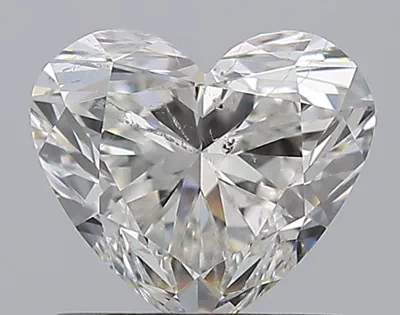 1.03ct H SI2 Rare Carat Ideal Cut Heart Diamond