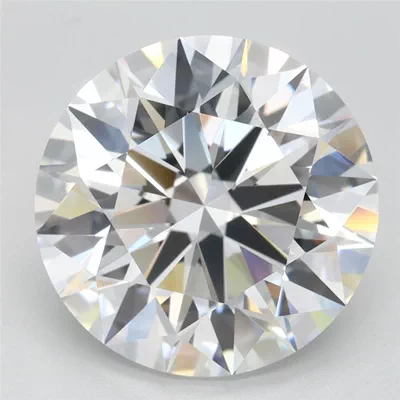 4.38ct D FL Rare Carat Ideal Cut Round Lab Grown Diamond