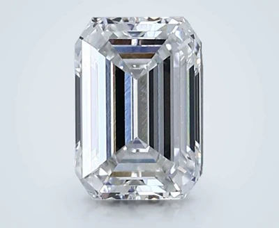 1.09ct E VS1 Rare Carat Ideal Cut Emerald Lab Grown Diamond