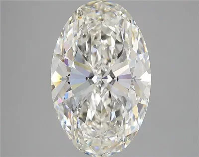 7.03ct H VS2 Rare Carat Ideal Cut Oval Diamond