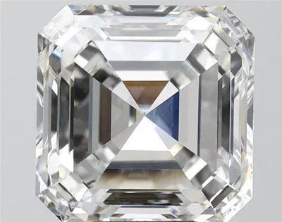 10.06ct G VVS2 Rare Carat Ideal Cut Asscher Lab Grown Diamond