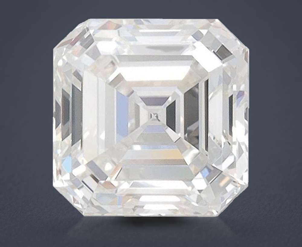 1.44ct H VS1 Rare Carat Ideal Cut Asscher Lab Grown Diamond