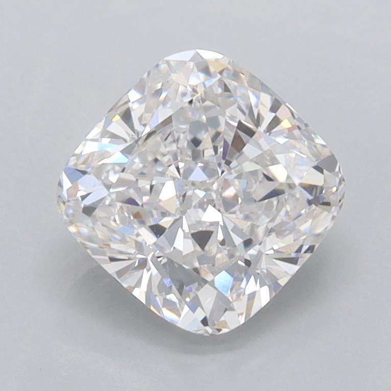 1.51ct E VVS2 Rare Carat Ideal Cut Cushion Lab Grown Diamond