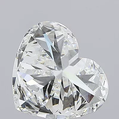 6.05ct E VS1 Rare Carat Ideal Cut Heart Lab Grown Diamond