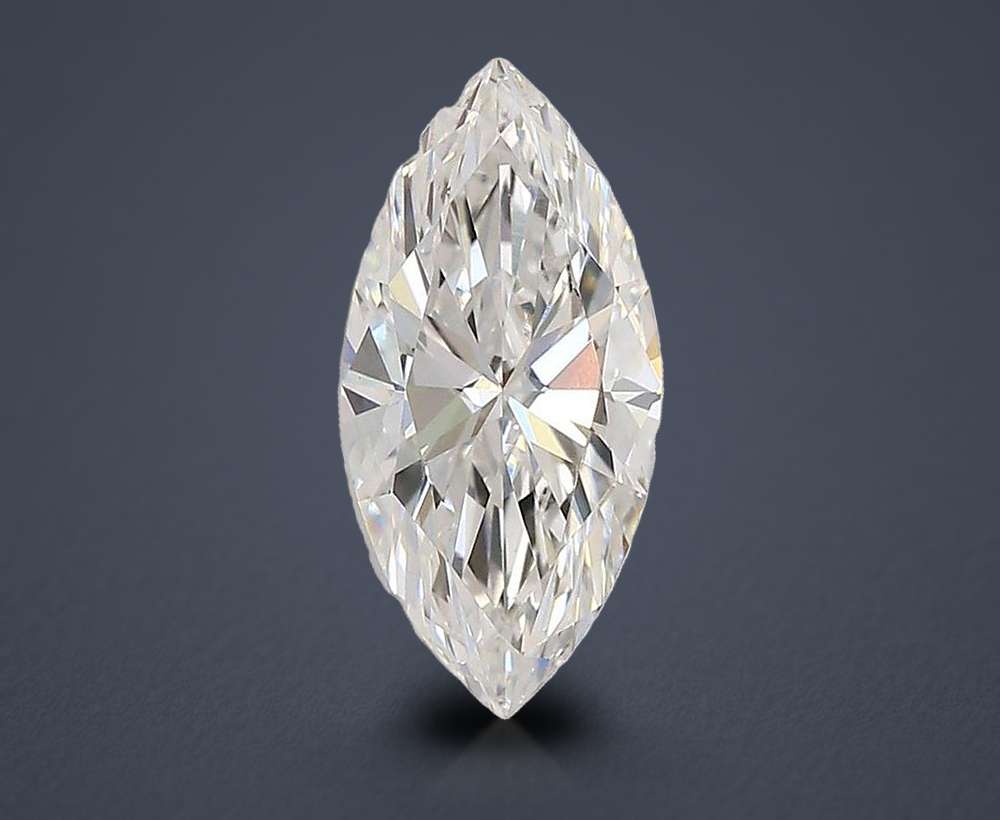 1.09ct E VS1 Rare Carat Ideal Cut Marquise Lab Grown Diamond