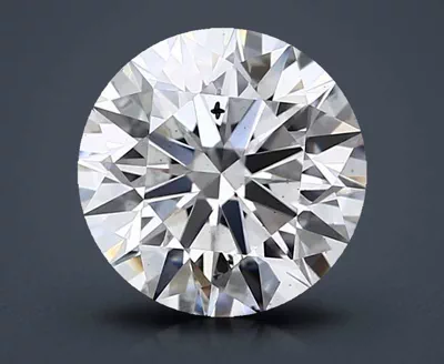 3.08ct E SI1 Rare Carat Ideal Cut Round Lab Grown Diamond