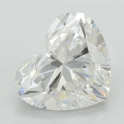 5.09ct E VS1 Rare Carat Ideal Cut Heart Lab Grown Diamond