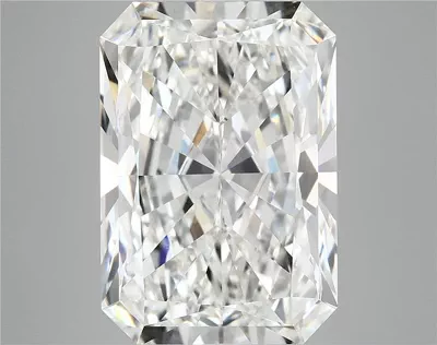 12.48ct G VVS2 Rare Carat Ideal Cut Radiant Lab Grown Diamond