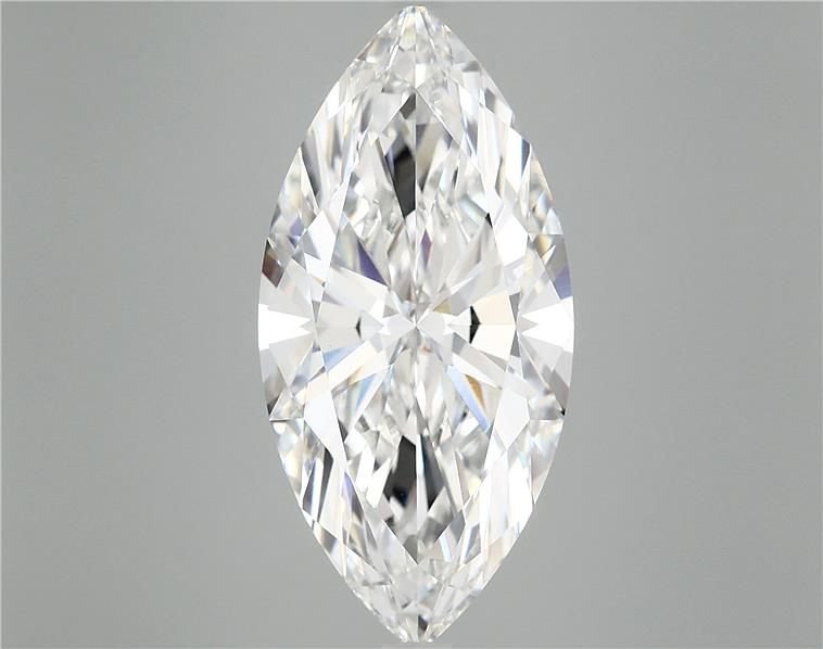 7.04ct F VVS2 Rare Carat Ideal Cut Marquise Lab Grown Diamond