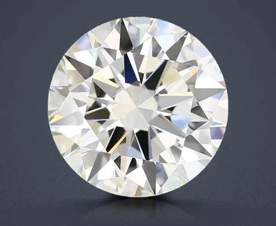 3.01ct H VS2 Excellent Cut Round Diamond