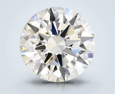 3.01ct H VS2 Excellent Cut Round Diamond