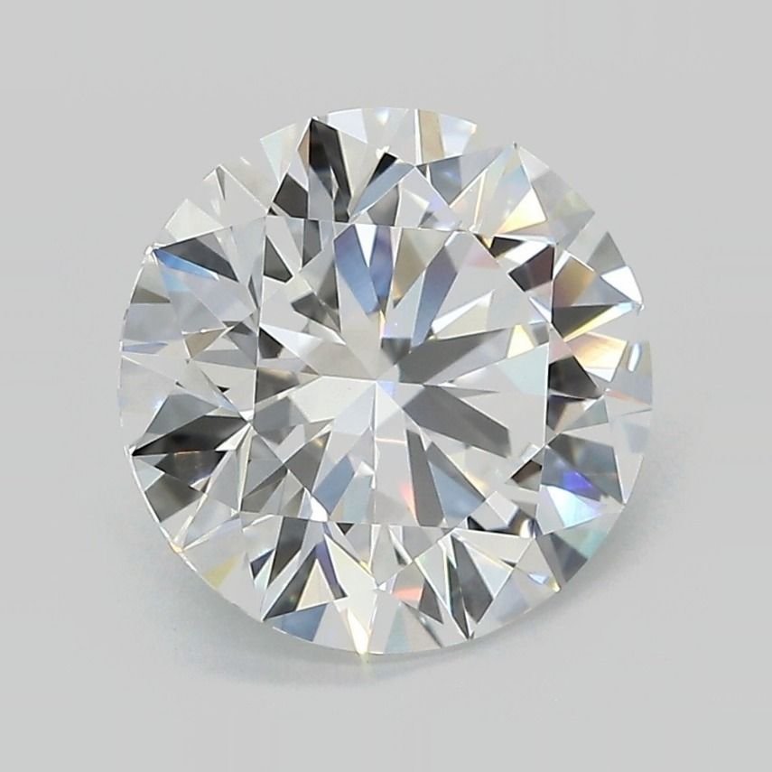 3.70ct E VVS2 Rare Carat Ideal Cut Round Lab Grown Diamond