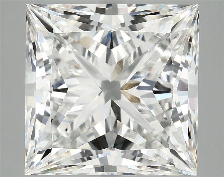 10.20ct F VVS2 Rare Carat Ideal Cut Princess Lab Grown Diamond