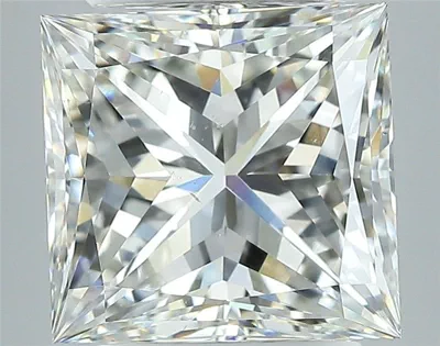5.52ct I VS2 Excellent Cut Princess Diamond