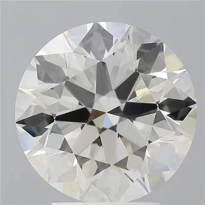 3.80ct K VVS2 Excellent Cut Round Diamond