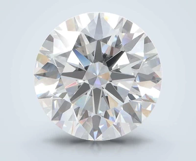 5.04ct D FL Rare Carat Ideal Cut Round Lab Grown Diamond