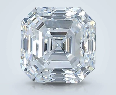 2.01ct F VS2 Very Good Cut Asscher Diamond
