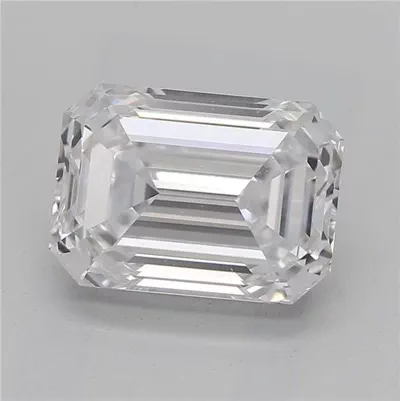 2.24ct E VS2 Rare Carat Ideal Cut Emerald Diamond