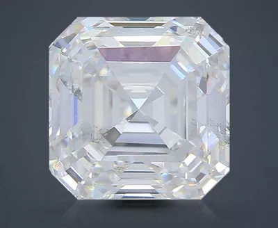 2.01ct F SI1 Rare Carat Ideal Cut Asscher Lab Grown Diamond