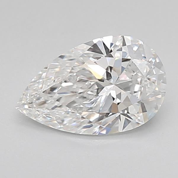 0.90ct E IF Rare Carat Ideal Cut Pear Lab Grown Diamond